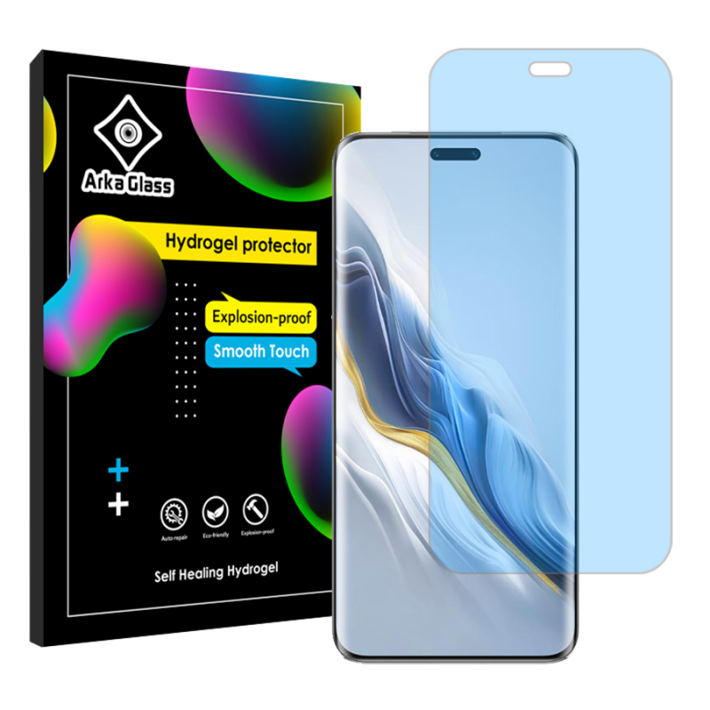 محافظ صفحه نمایش ضد اشعه آبی آرکا گلس مدل Tough مناسب برای گوشی موبایل آنر Magic 6 Pro