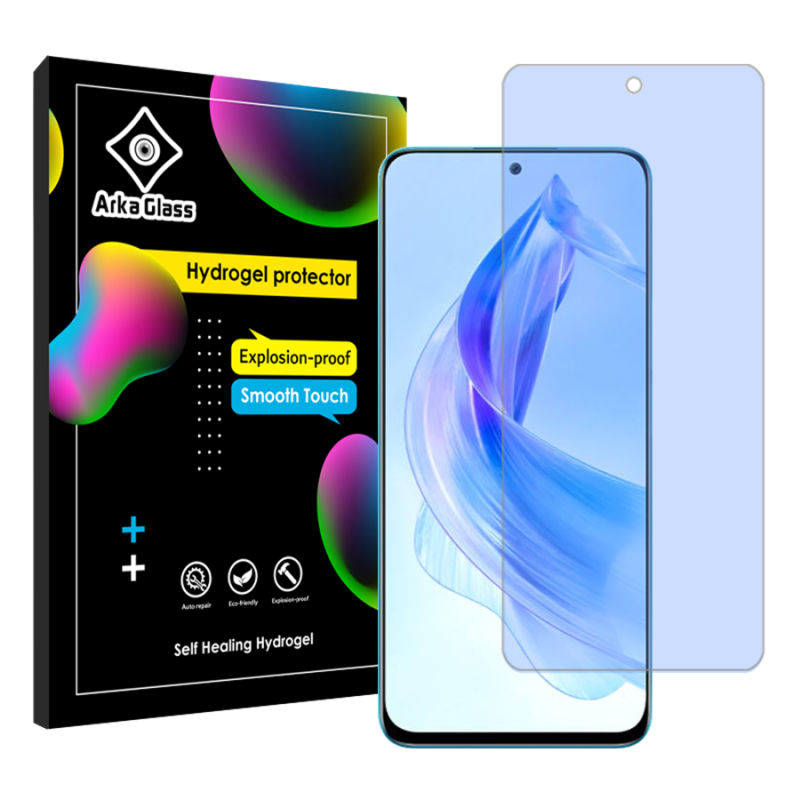 محافظ صفحه نمایش ضد اشعه آبی آرکا گلس مدل Tough مناسب برای گوشی موبایل آنر 90 Lite