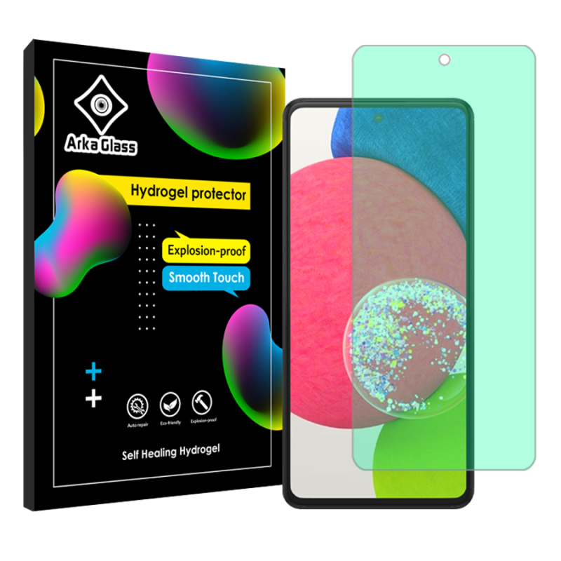 محافظ صفحه نمایش گرین لایت آرکا گلس مدل Tough مناسب برای گوشی موبایل سامسونگ Galaxy A52s 5G محافظ صفحه نمایش گرین لایت آرکا گلس مدل Tough مناسب برای گوشی موبایل سامسونگ Galaxy A52s 5G
