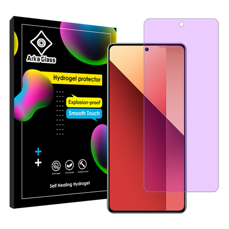 محافظ صفحه نمایش آنتی پرپل آرکا گلس مدل Tough مناسب برای گوشی موبایل شیائومی Redmi Note 13 Pro 4G محافظ صفحه نمایش آنتی پرپل آرکا گلس مدل Tough مناسب برای گوشی موبایل شیائومی Redmi Note 13 Pro 4G