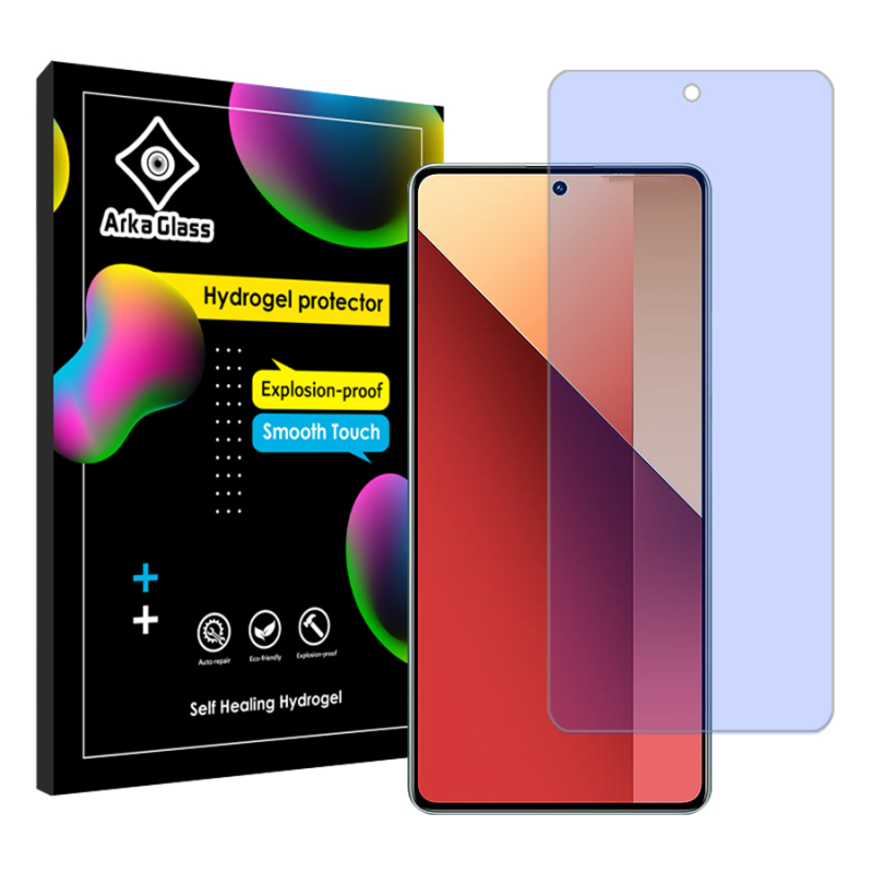 محافظ صفحه نمایش آنتی بلو آرکا گلس مدل Tough مناسب برای گوشی موبایل شیائومی Redmi Note 13 Pro 4G محافظ صفحه نمایش آنتی بلو آرکا گلس مدل Tough مناسب برای گوشی موبایل شیائومی Redmi Note 13 Pro 4G