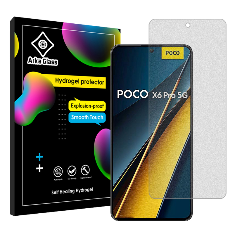 محافظ صفحه نمایش مات آرکا گلس مدل Tough مناسب برای گوشی موبایل شیائومی Poco X6 Pro محافظ صفحه نمایش مات آرکا گلس مدل Tough مناسب برای گوشی موبایل شیائومی Poco X6 Pro
