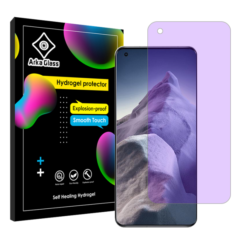 محافظ صفحه نمایش آنتی پرپل آرکا گلس مدل Tough مناسب برای گوشی موبایل شیائومی Mi 11 Ultra