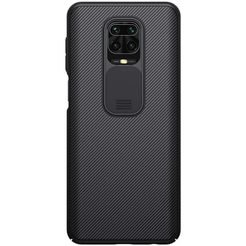 کاور گوشی شیائومی Redmi Note 9 Pro/Note 9 Pro Max/Note 9s نیلکین مدل CamShield -مشکی
