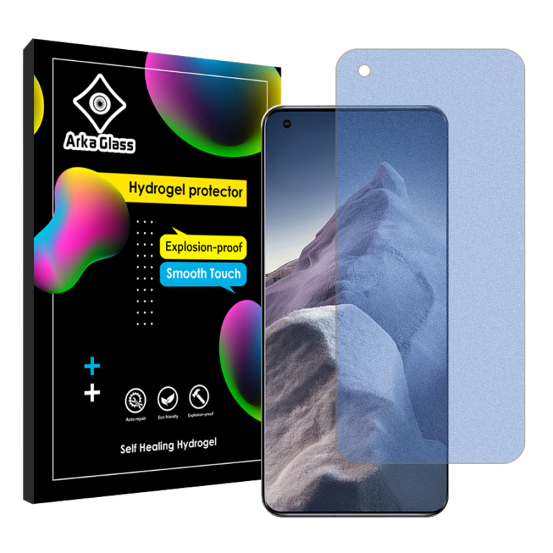 محافظ صفحه نمایش مات ضد اشعه آبی آرکا گلس مدل Tough مناسب برای گوشی موبایل شیائومی Mi 11 Ultra