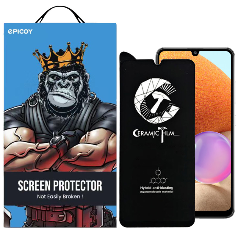 محافظ صفحه نمایش سرامیکی گوشی سامسونگ Galaxy A32 4G اپیکوی مدل CR7 محافظ صفحه نمایش سرامیکی گوشی سامسونگ Galaxy A32 4G اپیکوی مدل CR7