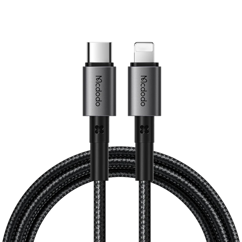 کابل تبدیل USB-C به لایتنینگ مک دودو مدل CA-2851 طول 1.8 متر کابل تبدیل USB-C به لایتنینگ مک دودو مدل CA-2851 طول 1.8 متر