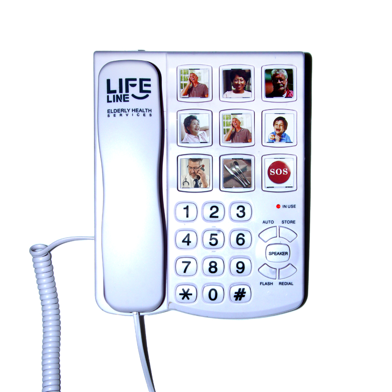 تلفن لایف لاین کد PA-038 مدل ویژه سالمندان تلفن لایف لاین کد PA-038 مدل ویژه سالمندان