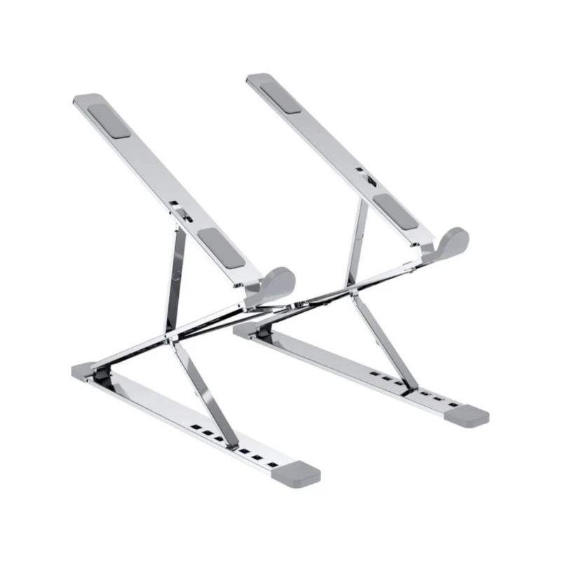 پایه نگهدارنده لپ تاپ مدل AP-ST204-خاکستری پایه نگهدارنده لپ تاپ مدل AP-ST204-خاکستری