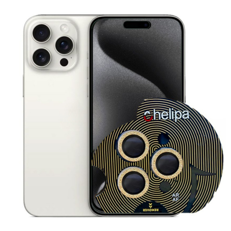 محافظ لنز دوربین گوشی اپل iPhone 15 Pro چلیپا مدل shine محافظ لنز دوربین گوشی اپل iPhone 15 Pro چلیپا مدل shine
