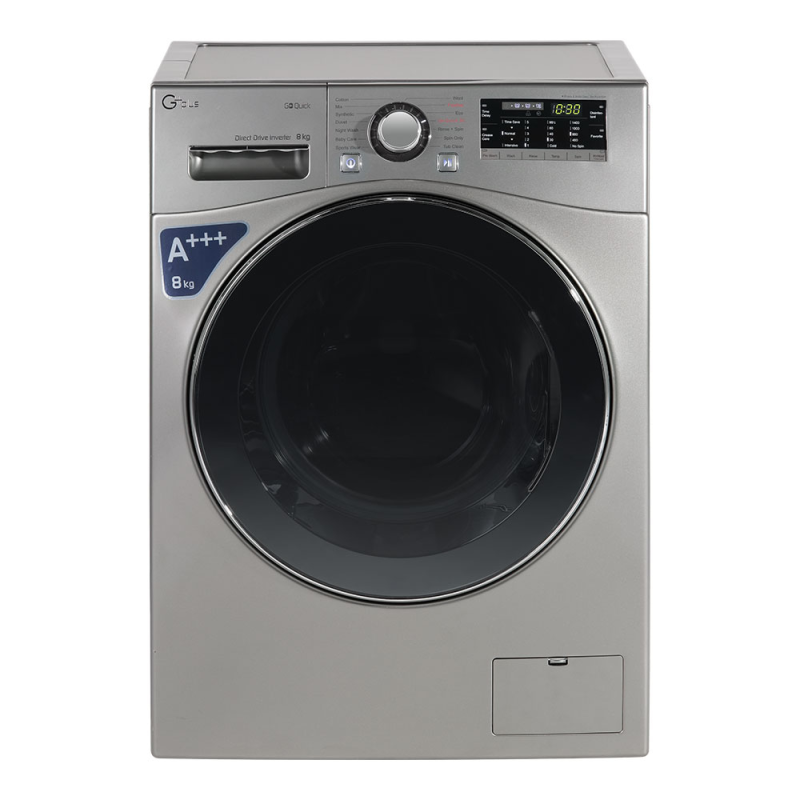 ماشین لباسشویی جی پلاس 8 کیلویی مدل GWM-L8645T