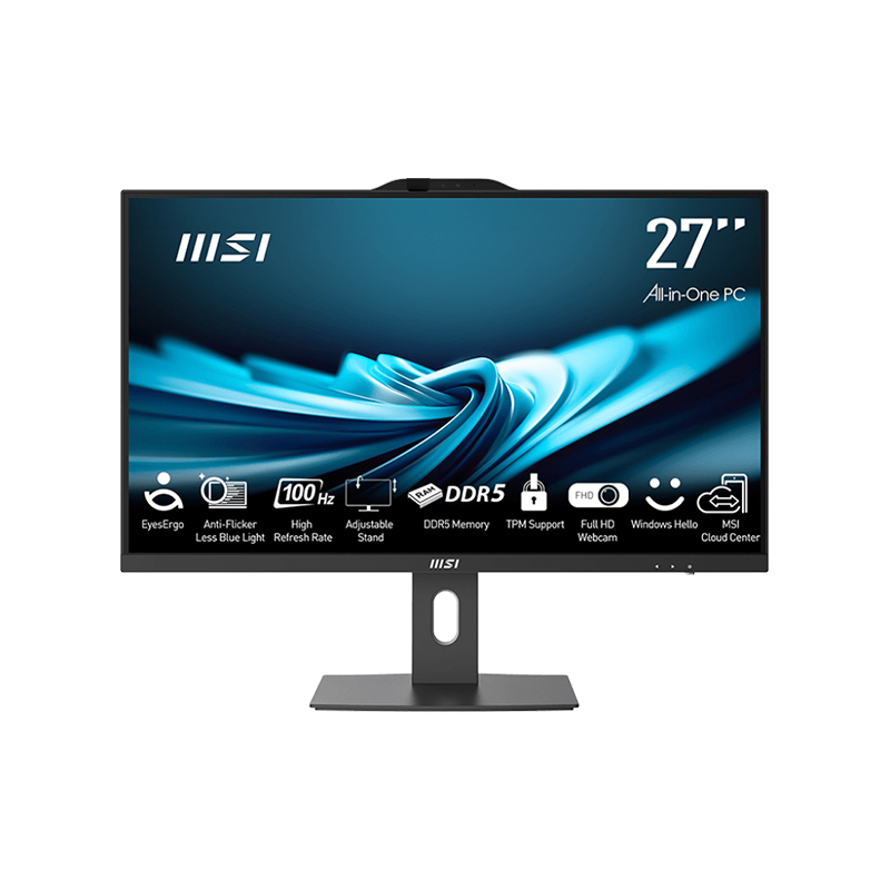 کامپیوتر All in One ام اس آی 27 اینچی مدل AP272P 14MI7 14700 16GB DDR5 1TB UHD کامپیوتر All in One ام اس آی 27 اینچی مدل AP272P 14MI7 14700 16GB DDR5 1TB UHD