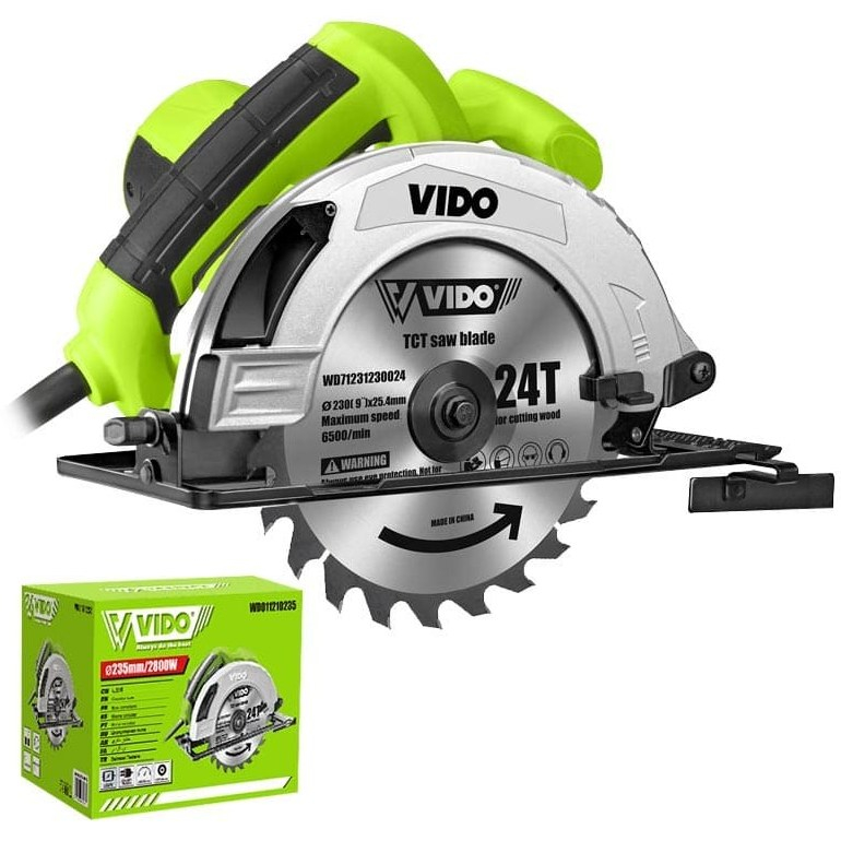 اره دیسکی ویدو مدل WD011210235 اره دیسکی ویدو مدل WD011210235