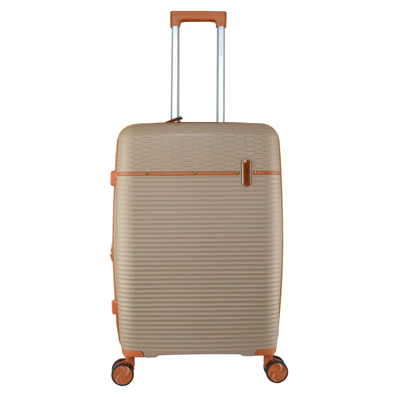 چمدان مسافرتی تیتانپلورا مدل FSH_1 سایز متوسط ارتفاع 65 سانتی متر-سبز یشمی