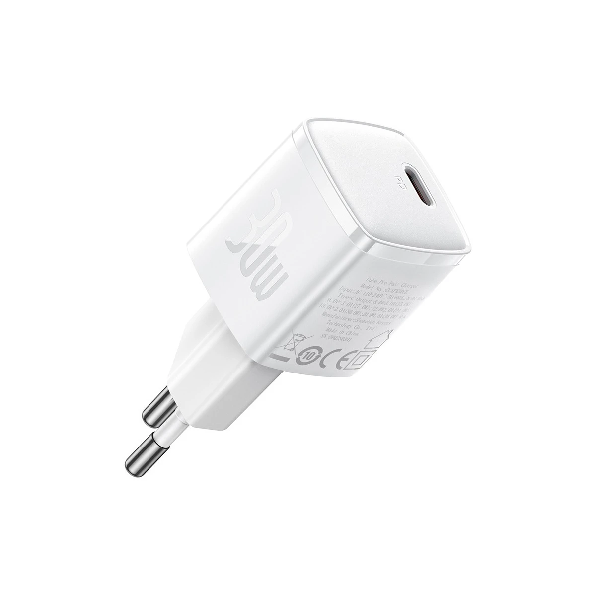 شارژر دیواری باسئوس مدل Cube Pro CCXFK30CE توان 30 وات شارژر دیواری باسئوس مدل Cube Pro CCXFK30CE توان 30 وات