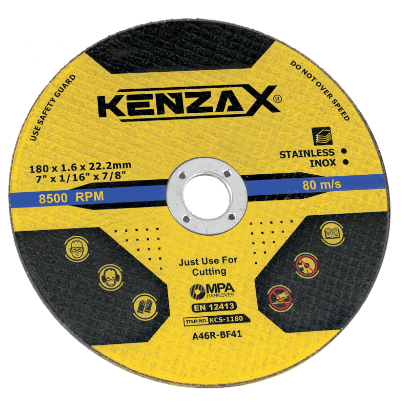 صفحه فرز استیل کنزاکس مدل KCS-1180 مجموعه ده عددی