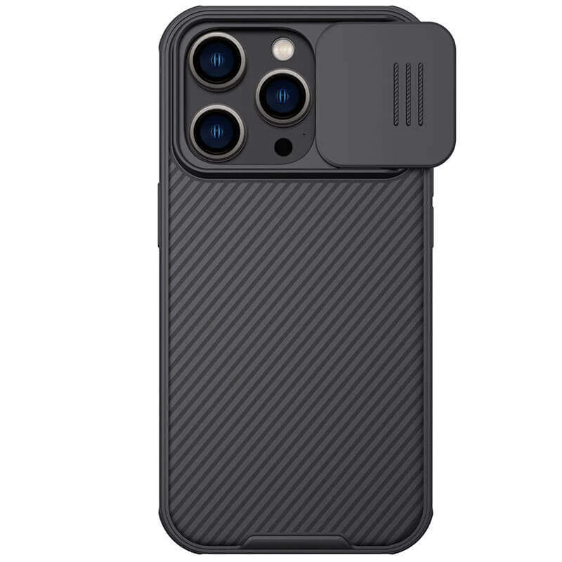 کاور گوشی اپل iPhone 14 Pro نیلکین مدل Camshield Pro-آبی کاور گوشی اپل iPhone 14 Pro نیلکین مدل Camshield Pro-آبی