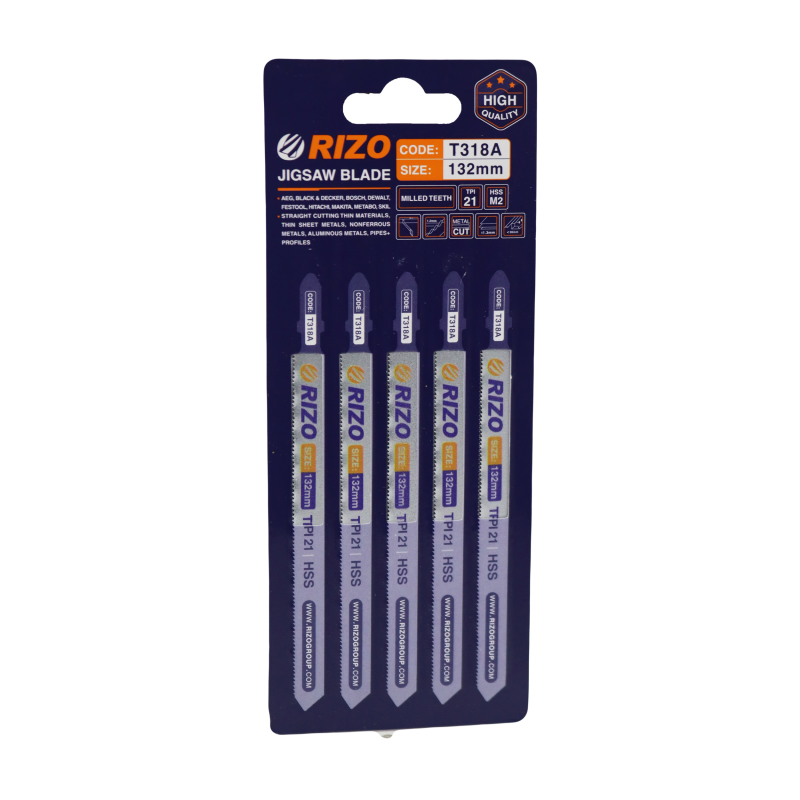 تیغ اره عمود بر ریزو مدل YPB-METAL-T318A-132MM مجموعه 5 عددی تیغ اره عمود بر ریزو مدل YPB-METAL-T318A-132MM مجموعه 5 عددی