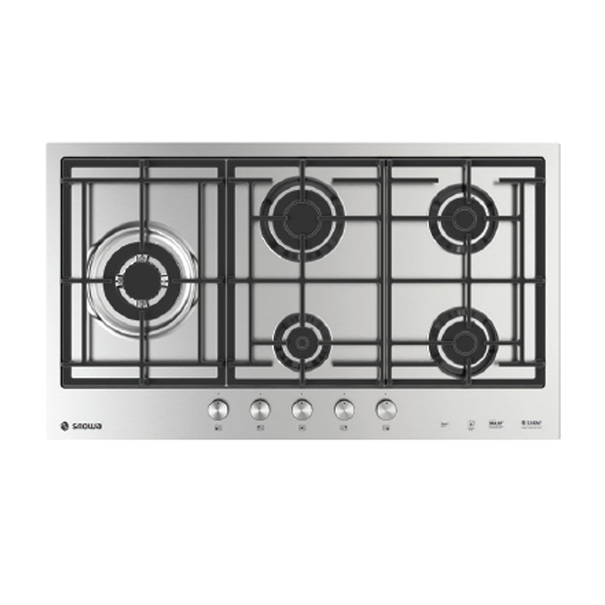اجاق گاز صفحه ای اسنوا مدل SS-195101-استیل اجاق گاز صفحه ای اسنوا مدل SS-195101-استیل