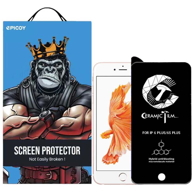 گلس گوشی اپل iPhone 6 Plus/6s Plus اپیکوی سرامیکی مدل CR7 گلس گوشی اپل iPhone 6 Plus/6s Plus اپیکوی سرامیکی مدل CR7