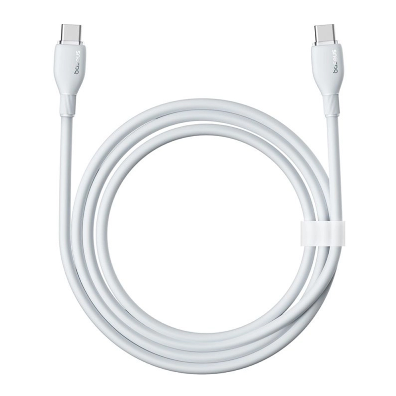 کابل USB-C بیسوس مدل Pudding Series P10355702221-B2 طول 2 متر کابل USB-C بیسوس مدل Pudding Series P10355702221-B2 طول 2 متر