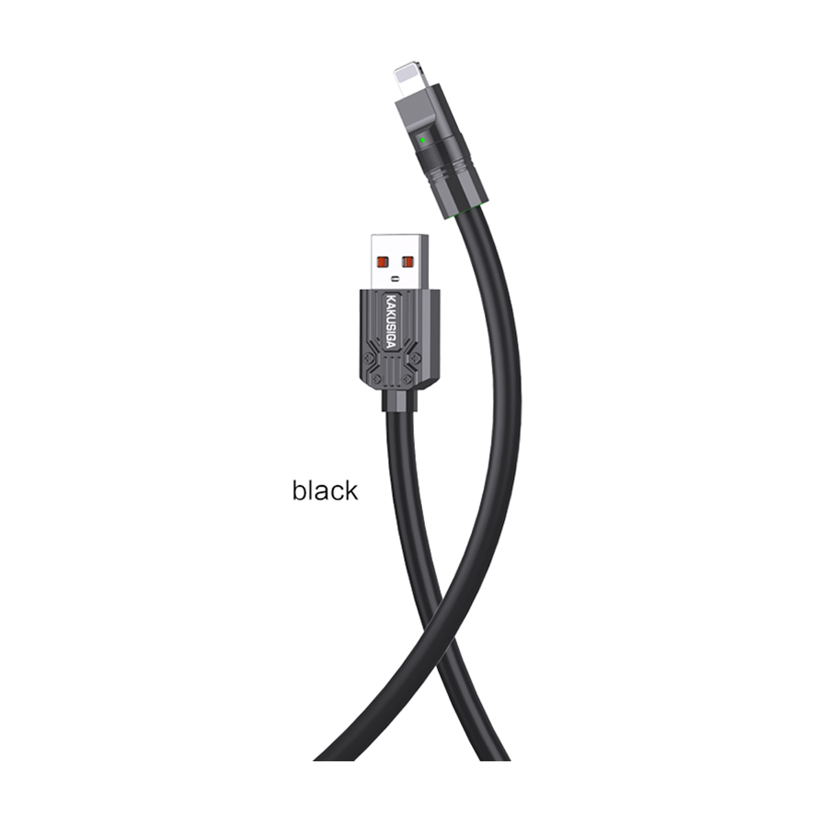کابل لایتنینگ کاکوسیگا مدل KSC-955 طول 1 متر-مشکی کابل لایتنینگ کاکوسیگا مدل KSC-955 طول 1 متر-مشکی