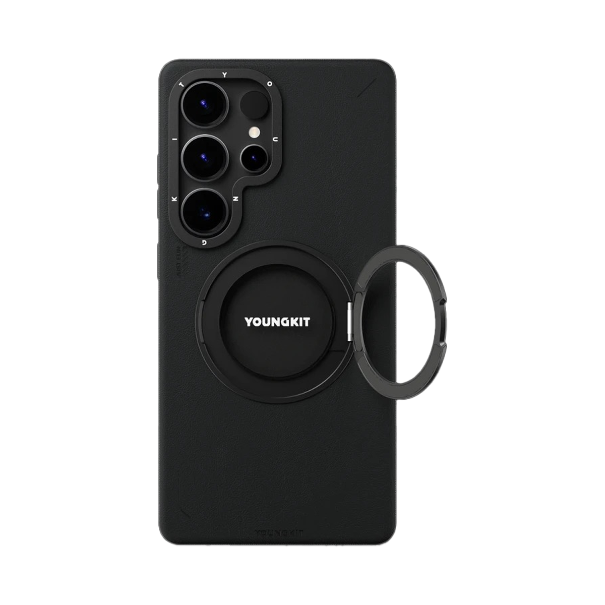 کاور یانگ گوشی سامسونگ Galaxy S24 ultra کیت مدل Leather 360-مشکی کاور یانگ گوشی سامسونگ Galaxy S24 ultra کیت مدل Leather 360-مشکی