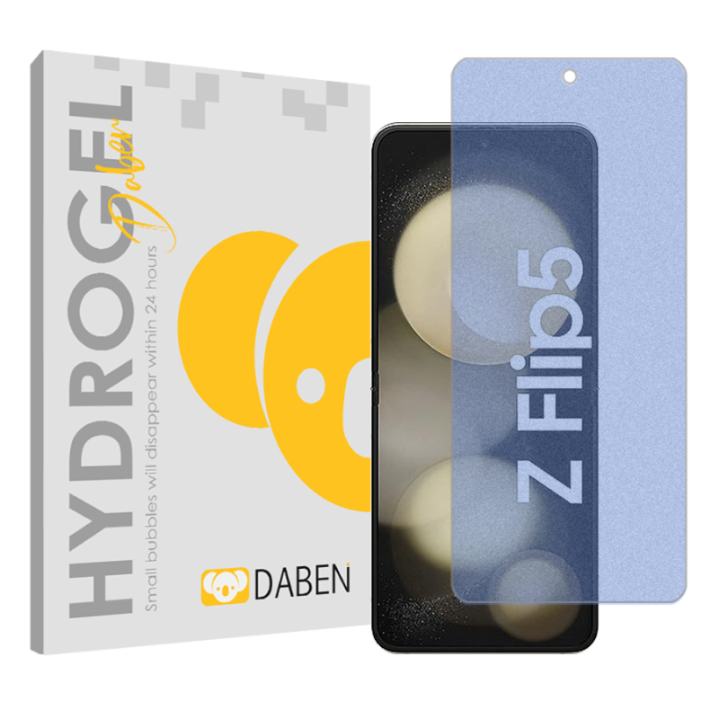 محافظ صفحه نمایش مات آنتی بلو دبن مدل Tough مناسب برای گوشی موبایل سامسونگ Galaxy Z Flip5 محافظ صفحه نمایش مات آنتی بلو دبن مدل Tough مناسب برای گوشی موبایل سامسونگ Galaxy Z Flip5