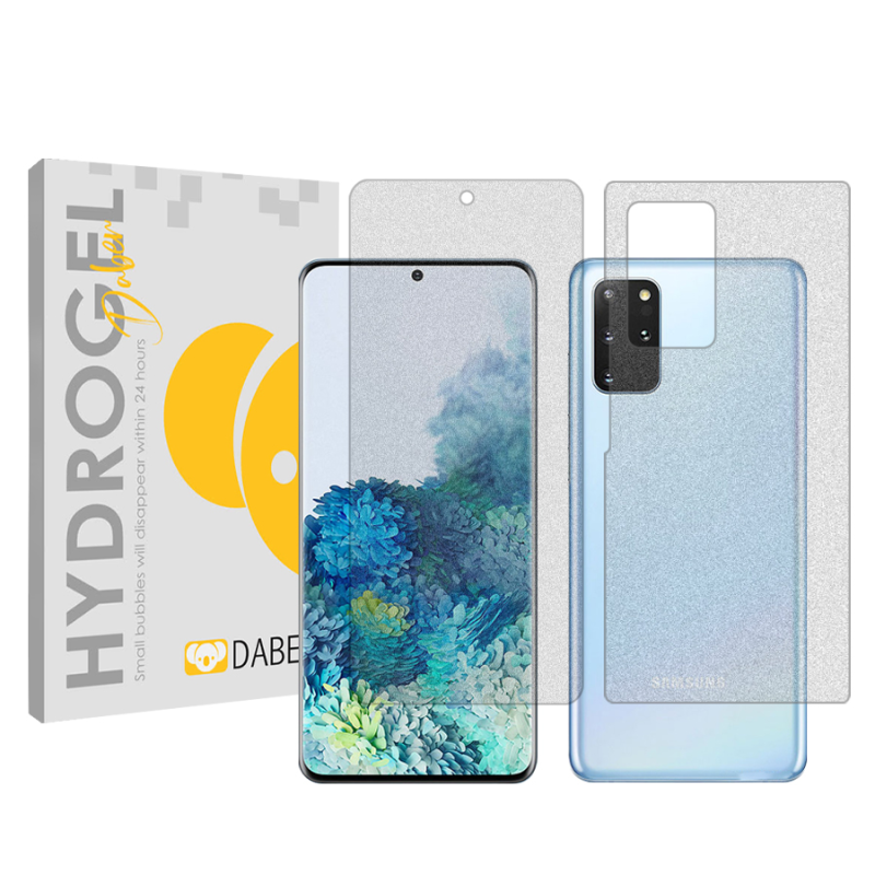 محافظ صفحه نمایش مات دبن مدل Tough مناسب برای گوشی موبایل سامسونگ Galaxy S20 Plus به همراه محافظ پشت گوشی محافظ صفحه نمایش مات دبن مدل Tough مناسب برای گوشی موبایل سامسونگ Galaxy S20 Plus به همراه محافظ پشت گوشی