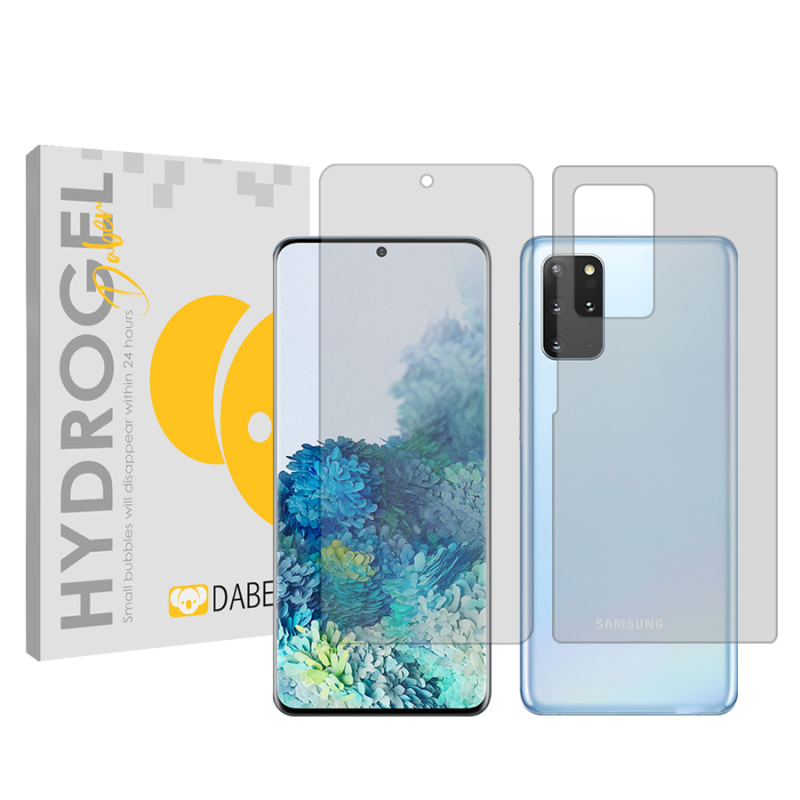 محافظ صفحه نمایش شفاف دبن مدل Tough مناسب برای گوشی موبایل سامسونگ Galaxy S20 Plus به همراه محافظ پشت گوشی محافظ صفحه نمایش شفاف دبن مدل Tough مناسب برای گوشی موبایل سامسونگ Galaxy S20 Plus به همراه محافظ پشت گوشی