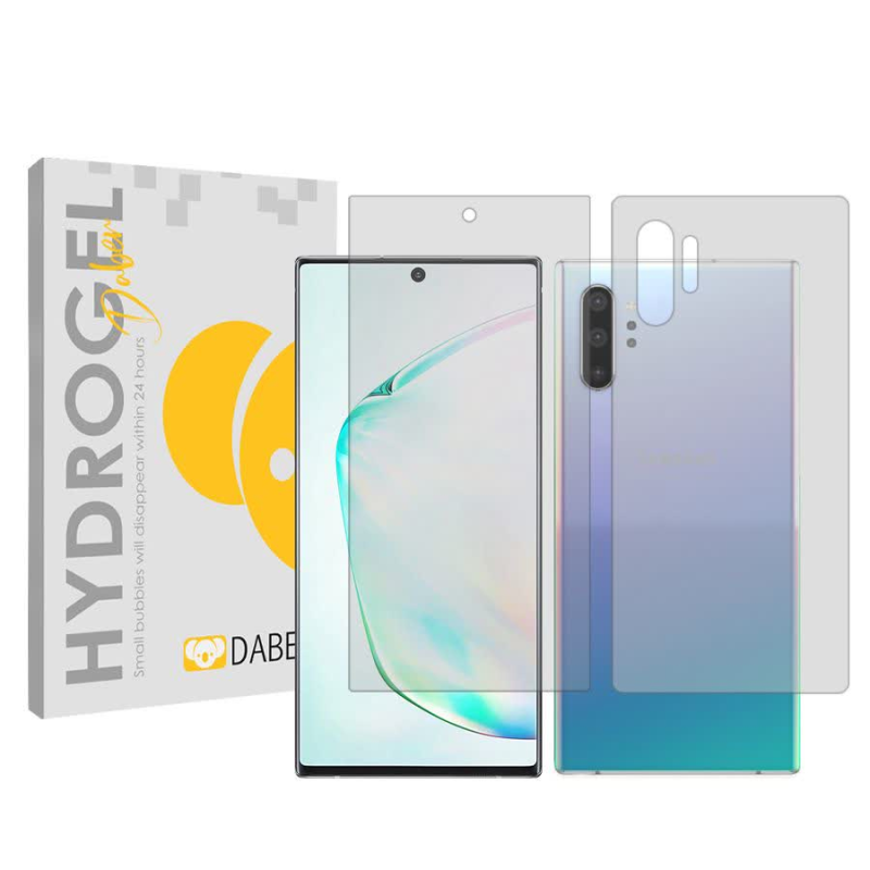 محافظ صفحه نمایش شفاف دبن مدل Tough مناسب برای گوشی موبایل سامسونگ Galaxy Note10 Plus به همراه محافظ پشت گوشی محافظ صفحه نمایش شفاف دبن مدل Tough مناسب برای گوشی موبایل سامسونگ Galaxy Note10 Plus به همراه محافظ پشت گوشی
