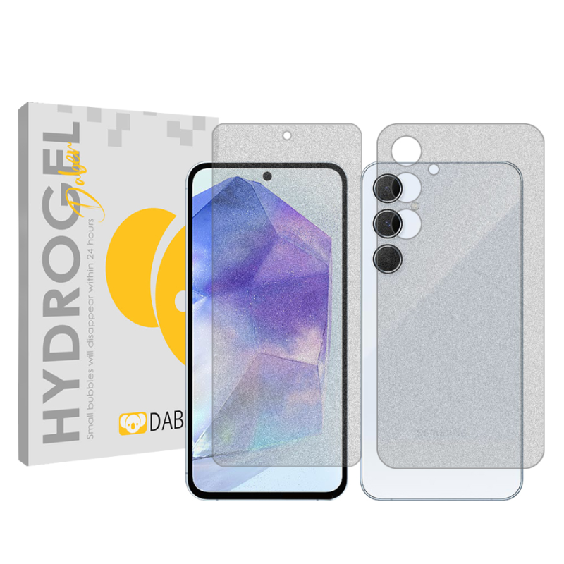 محافظ صفحه نمایش مات دبن مدل Tough مناسب برای گوشی موبایل سامسونگ Galaxy A55 5G به همراه محافظ پشت گوشی محافظ صفحه نمایش مات دبن مدل Tough مناسب برای گوشی موبایل سامسونگ Galaxy A55 5G به همراه محافظ پشت گوشی