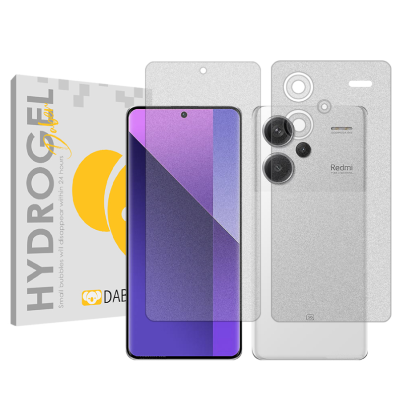 محافظ صفحه نمایش مات دبن مدل Tough مناسب برای گوشی موبایل شیائومی Redmi Note 13 Pro Plus به همراه محافظ پشت گوشی محافظ صفحه نمایش مات دبن مدل Tough مناسب برای گوشی موبایل شیائومی Redmi Note 13 Pro Plus به همراه محافظ پشت گوشی