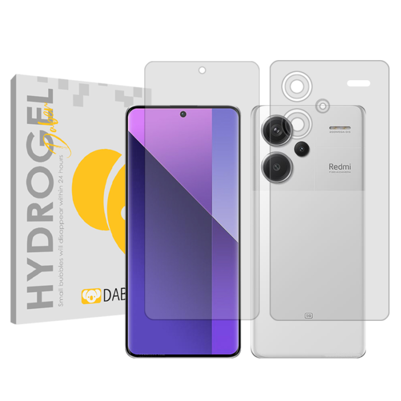 محافظ صفحه نمایش شفاف دبن مدل Tough مناسب برای گوشی موبایل شیائومی Redmi Note 13 Pro Plus به همراه محافظ پشت گوشی محافظ صفحه نمایش شفاف دبن مدل Tough مناسب برای گوشی موبایل شیائومی Redmi Note 13 Pro Plus به همراه محافظ پشت گوشی