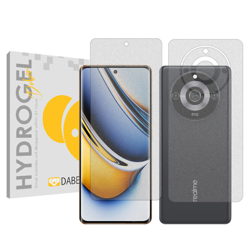 محافظ صفحه نمایش مات دبن مدل Tough مناسب برای گوشی موبایل ریلمی 11 Pro Plus به همراه محافظ پشت گوشی محافظ صفحه نمایش مات دبن مدل Tough مناسب برای گوشی موبایل ریلمی 11 Pro Plus به همراه محافظ پشت گوشی