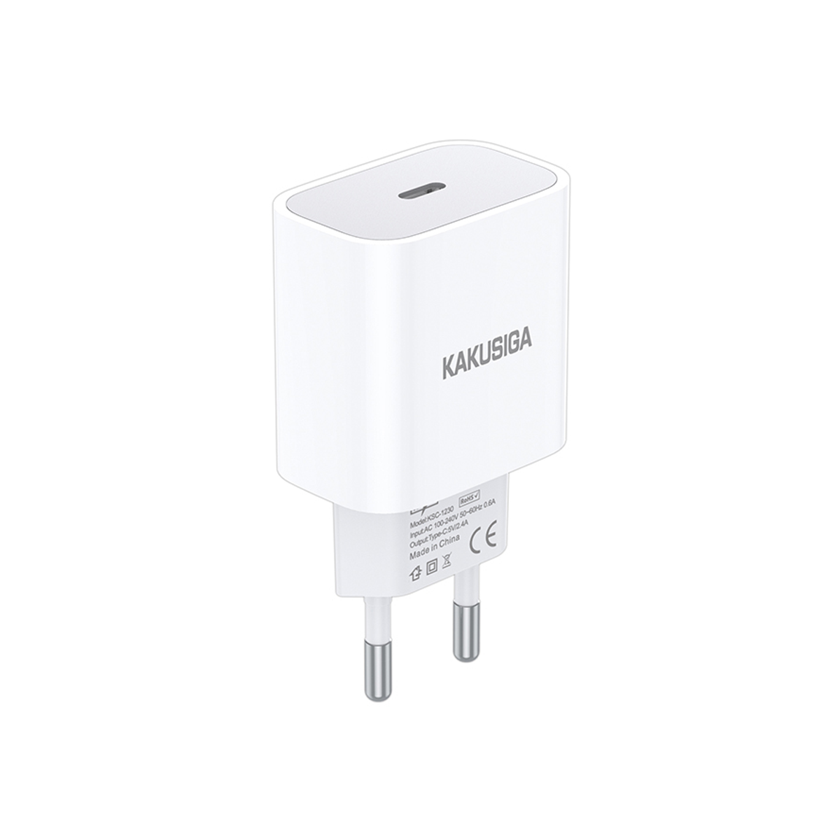 شارژر دیواری کاکوسیگا مدل KSC-1228-سفید