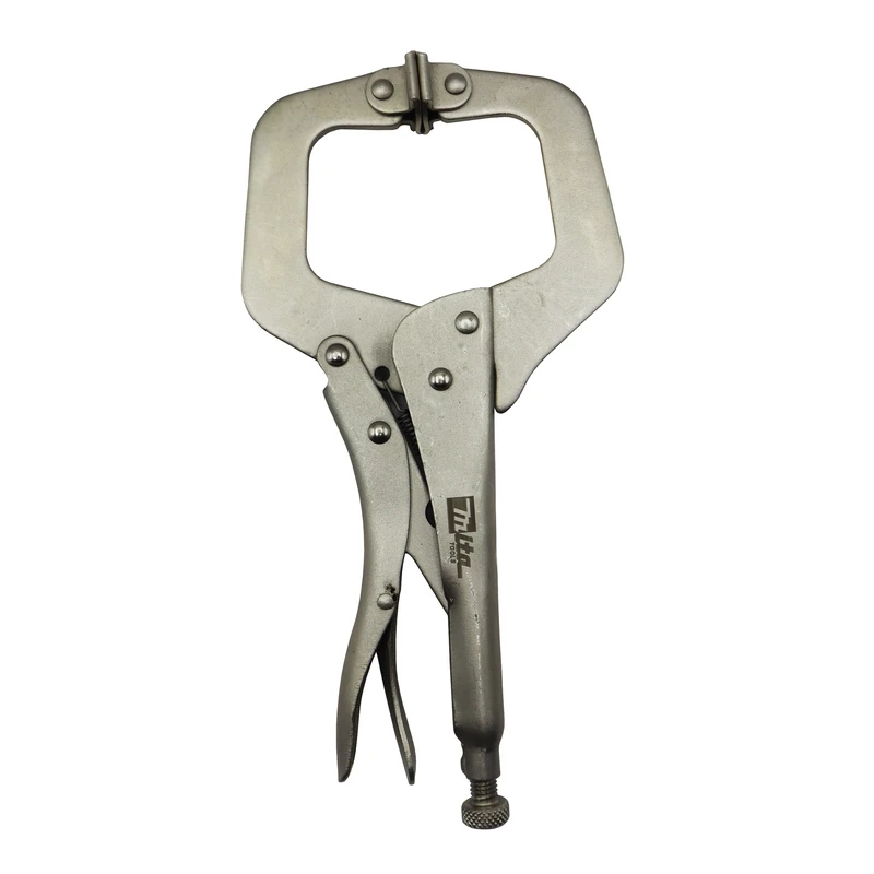 انبر قفلی ورق گیر میتا مدل فک لقلقه ای کد AJ-MITA-280MM سایز 11 اینچ انبر قفلی ورق گیر میتا مدل فک لقلقه ای کد AJ-MITA-280MM سایز 11 اینچ