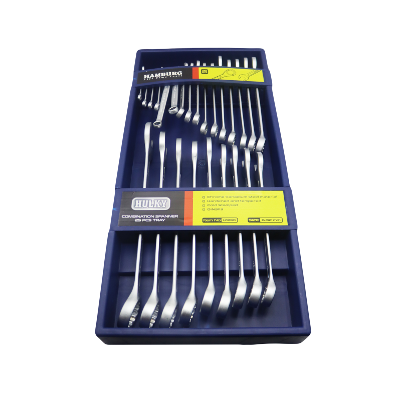 آچار یکسر تخت یکسر رینگی هامبورگ مدل YP-H9130-6-32MM مجموعه 25 عددی آچار یکسر تخت یکسر رینگی هامبورگ مدل YP-H9130-6-32MM مجموعه 25 عددی
