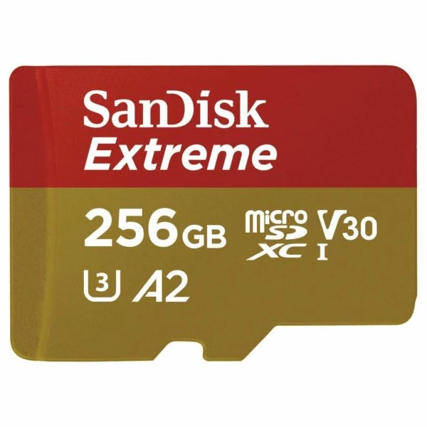 کارت حافظه MicroSDXC سن دیسک مدل Extreme کلاس A2 استاندارد UHS-I U3 سرعت 190MBps ظرفیت 256 گیگابایت-چند رنگ کارت حافظه MicroSDXC سن دیسک مدل Extreme کلاس A2 استاندارد UHS-I U3 سرعت 190MBps ظرفیت 256 گیگابایت-چند رنگ