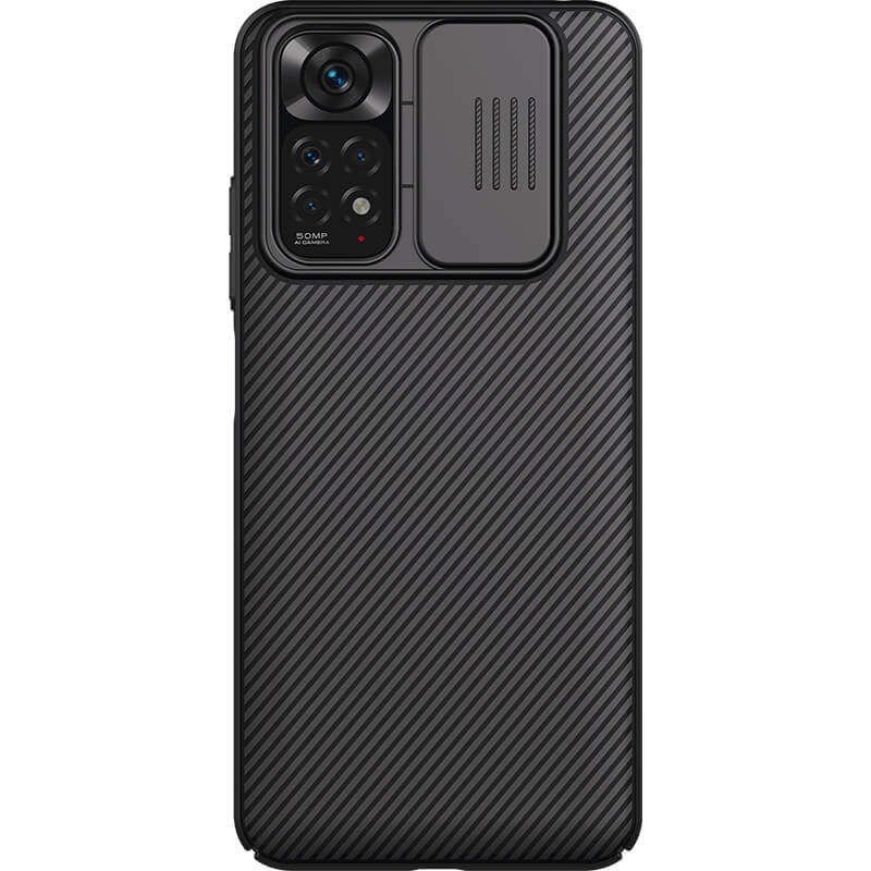 کاور گوشی شیائومی Redmi Note 11 Global / Note 11s نیلکین مدل CamSheild -مشکی