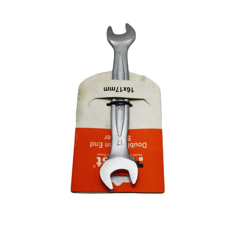 آچار دوسر تخت تراست مدل YP-1617 سایز 16-17 میلی متر آچار دوسر تخت تراست مدل YP-1617 سایز 16-17 میلی متر