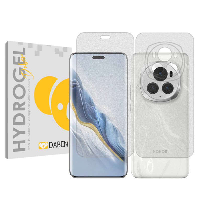 محافظ صفحه نمایش مات دبن مدل Tough مناسب برای گوشی موبایل آنر Magic6 Pro به همراه محافظ پشت گوشی محافظ صفحه نمایش مات دبن مدل Tough مناسب برای گوشی موبایل آنر Magic6 Pro به همراه محافظ پشت گوشی