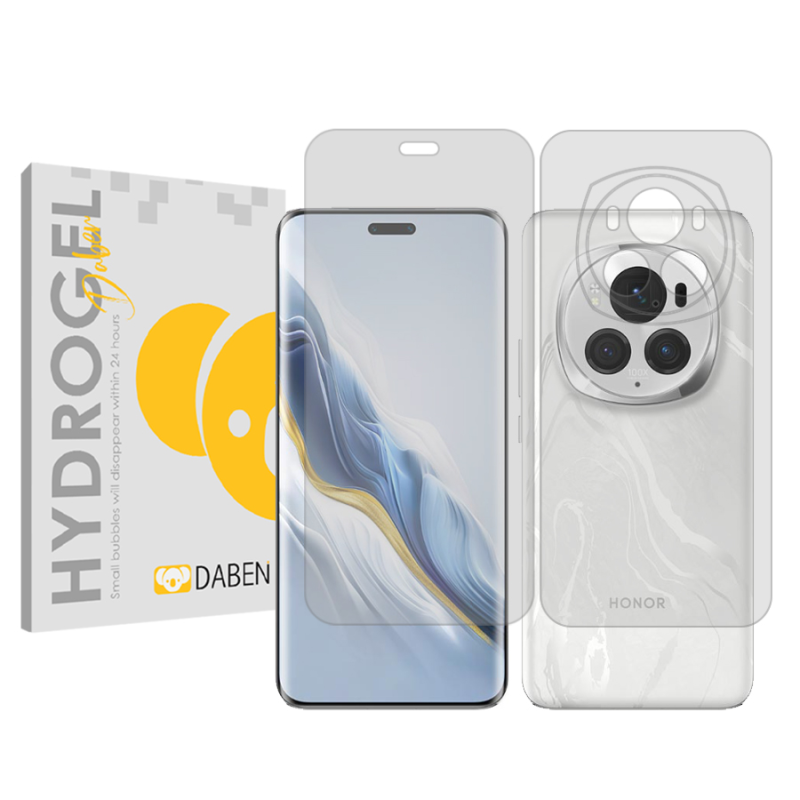محافظ صفحه نمایش شفاف دبن مدل Tough مناسب برای گوشی موبایل آنر Magic6 Pro به همراه محافظ پشت گوشی محافظ صفحه نمایش شفاف دبن مدل Tough مناسب برای گوشی موبایل آنر Magic6 Pro به همراه محافظ پشت گوشی