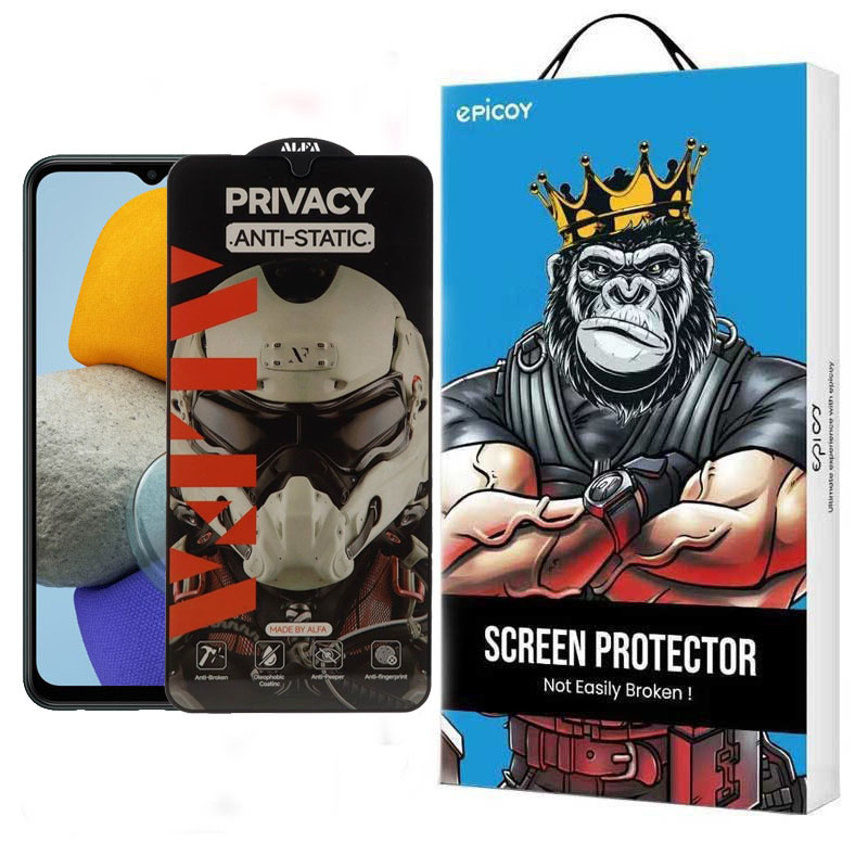 محافظ صفحه نمایش حریم شخصی گوشی سامسونگ Galaxy M13 4G India اپیکوی مدل Alpha محافظ صفحه نمایش حریم شخصی گوشی سامسونگ Galaxy M13 4G India اپیکوی مدل Alpha