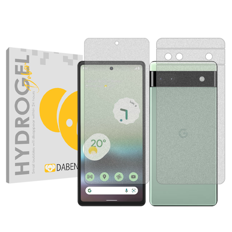 محافظ صفحه نمایش مات دبن مدل Tough مناسب برای گوشی موبایل گوگل Pixel 6a به همراه محافظ پشت گوشی محافظ صفحه نمایش مات دبن مدل Tough مناسب برای گوشی موبایل گوگل Pixel 6a به همراه محافظ پشت گوشی
