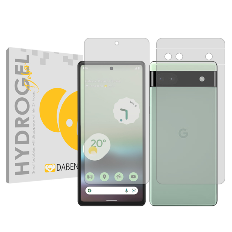 محافظ صفحه نمایش شفاف دبن مدل Tough مناسب برای گوشی موبایل گوگل Pixel 6a به همراه محافظ پشت گوشی محافظ صفحه نمایش شفاف دبن مدل Tough مناسب برای گوشی موبایل گوگل Pixel 6a به همراه محافظ پشت گوشی