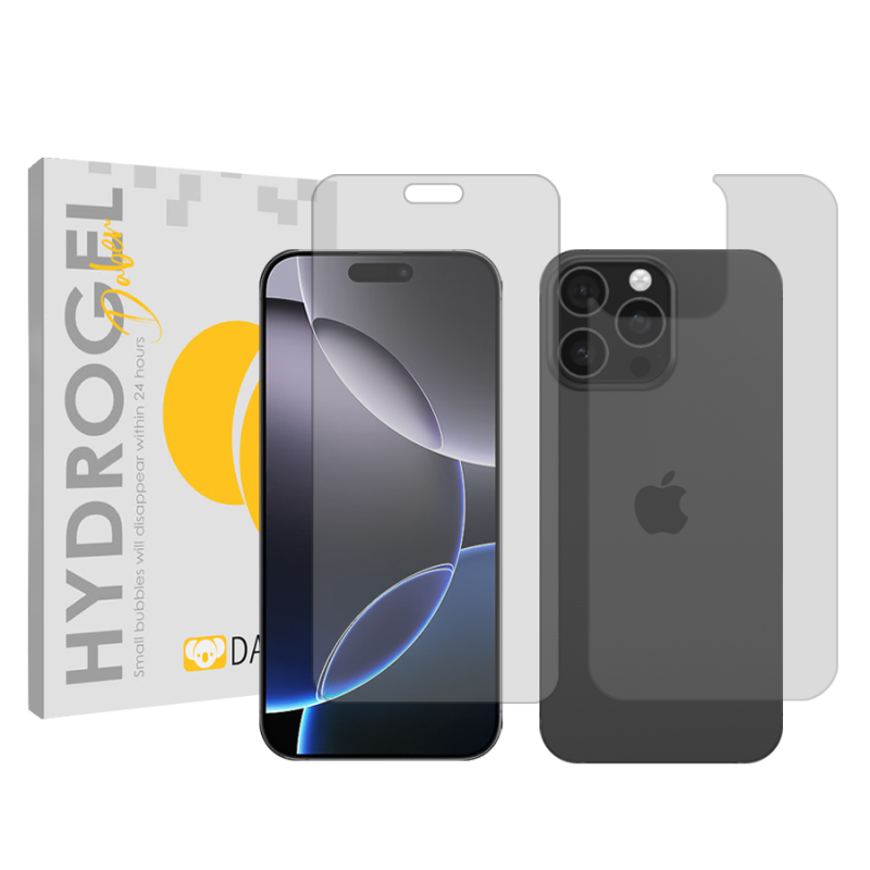 محافظ صفحه نمایش شفاف دبن مدل Tough مناسب برای گوشی موبایل اپل iPhone 16 Pro Max به همراه محافظ پشت گوشی محافظ صفحه نمایش شفاف دبن مدل Tough مناسب برای گوشی موبایل اپل iPhone 16 Pro Max به همراه محافظ پشت گوشی