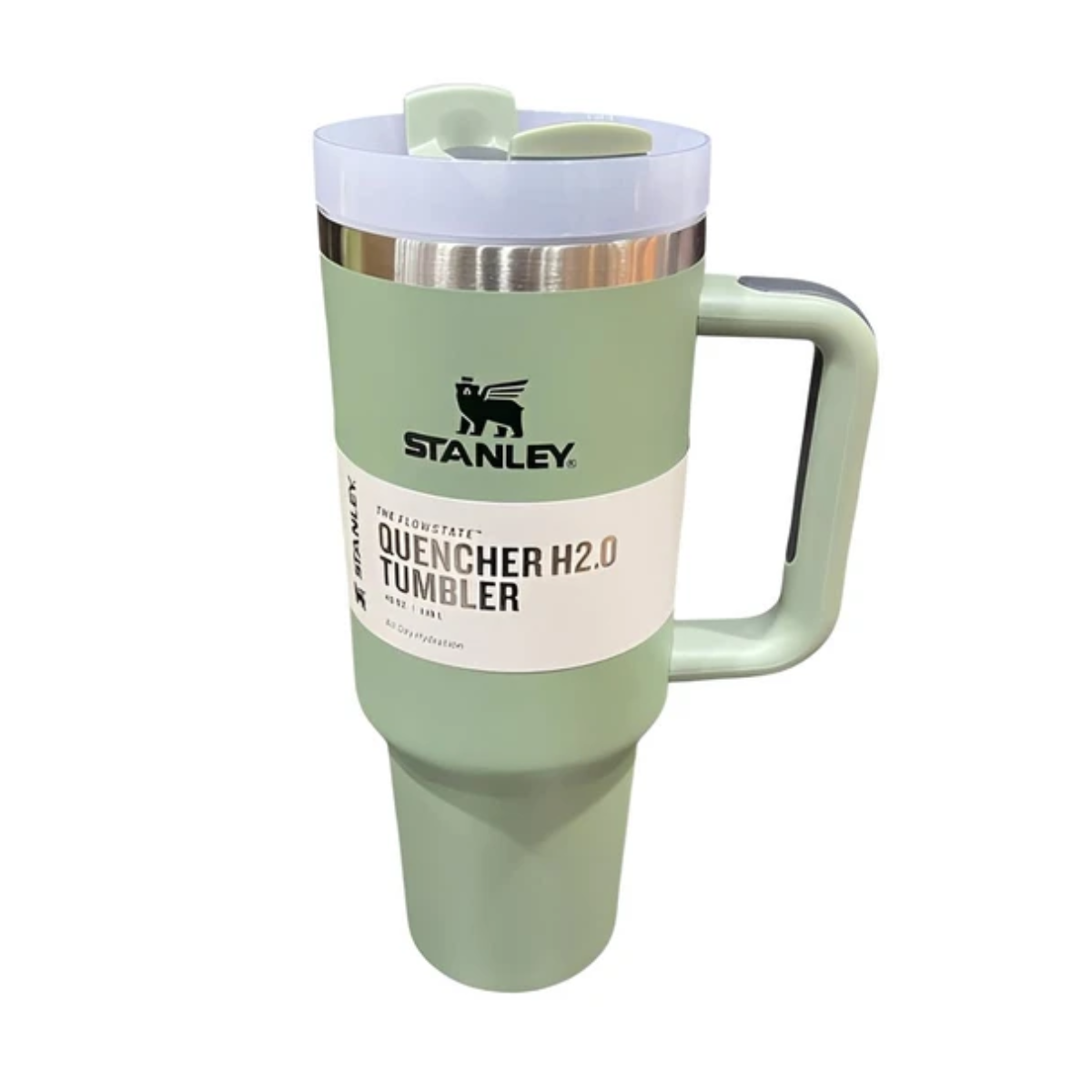 تراول ماگ استنلی مدل Quencher H2.0 FlowState Tumbler گنجایش 1.18 لیتر-سبز تراول ماگ استنلی مدل Quencher H2.0 FlowState Tumbler گنجایش 1.18 لیتر-سبز
