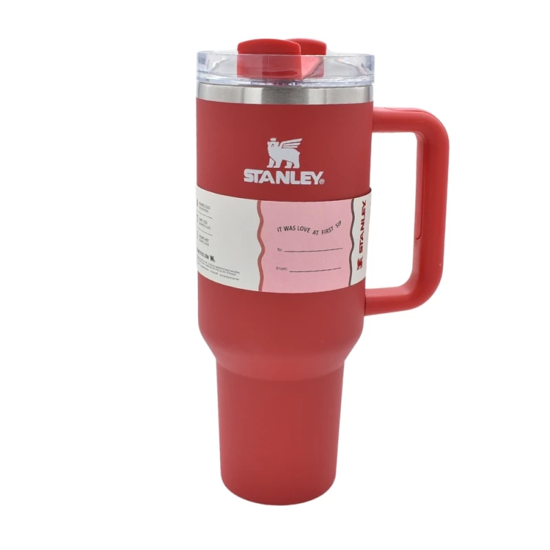 تراول ماگ استنلی مدل Quencher H2.0 FlowState Tumbler گنجایش 1.18 لیتر-سفید