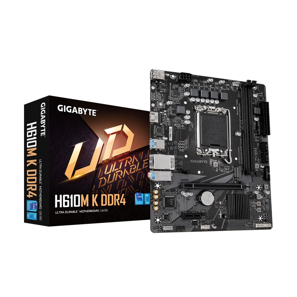 مادربرد گیگابایت مدل H610M K DDR4 (rev. 2.0) مادربرد گیگابایت مدل H610M K DDR4 (rev. 2.0)